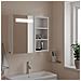 Armadietto Bagno con Specchio e LED Bianco 60x13x52 cm - Foto miniatura 2