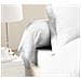 Set Di 2 Federe 85x185 Cm 100% Cotone - Bianco - Foto miniatura 1