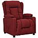 Lusso Casadino -  Poltrona Alzapersona Rosso Vino Tessuto - Foto miniatura 1