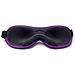 Mascherina Per Occhi 3d In Seta Di Latte - Comfort E Oscuramento Totale Purple - Foto miniatura 2
