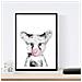 Set Di 6 Stampe Animali Bambini Gomma Da Masticare Cervo Maiale Volpe Gufo Cane A3 Senza Cornice - Foto miniatura 6