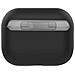 Custodia Per Airpods Pro 3 In Silicone Morbido Antiurto Serie Aircase, Nero - Foto miniatura 4