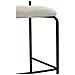 Set Di 2 Sgabelli Da Bar Scandinavi Olivia In Velluto A Coste Beige - Foto miniatura 5