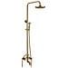 Miscelatore doccia, Blackswan, tipo M27.1, modello oro lucido, misura 20 cm - Foto miniatura 1