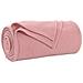 Coperta Rosa 240 x 220 cm Panno - Foto miniatura 1
