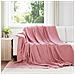 Coperta Rosa 240 x 220 cm Panno - Foto miniatura 2