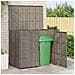 Cassa per Spazzatura 2 pcs Grigio 65 x 80 x 115 cm Polietilene - Foto miniatura 2