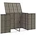 Cassa per Spazzatura 2 pcs Grigio 65 x 80 x 115 cm Polietilene - Foto miniatura 4