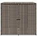Cassa per Spazzatura 2 pcs Grigio 65 x 80 x 115 cm Polietilene - Foto miniatura 5