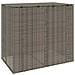 Cassa per Spazzatura 2 pcs Grigio 65 x 80 x 115 cm Polietilene - Foto miniatura 7
