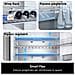 GBBS322BPY Frigorifero combinato Fit & Max 60cm, Classe B, 375L, AI Inverter, Prime Silver - Foto miniatura 8