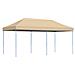 Tenda Party Beige 292 x 580 x 315 cm Tessuto Oxford - Foto miniatura 1