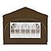 Tenda per feste a pop-up 575 x 288 x 245 cm Tortora - Foto miniatura 6