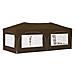 Tenda per feste a pop-up 575 x 288 x 245 cm Tortora - Foto miniatura 7