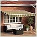 Cornice per Tenda Manuale con LED 3 x 2,5 m - Foto miniatura 2