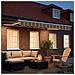 Cornice per Tenda Manuale con LED 3 x 2,5 m - Foto miniatura 3