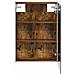 Mobiletto per specchio da bagno Rovere fumé 43 x 11,5 x 60,5 cm - Foto miniatura 7