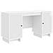 Scrivania Bianco Lucido Legno ingegnerizzato 142,5 x 50 x 75 cm - Foto miniatura 1