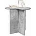 Tavolo laterale 2 pcs Grigio Cemento Ø 39 x 38 cm - Foto miniatura 3