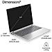 DQ6L1AT laptop Copilot+ PC Intel Core Ultra 5 325 Computer portatile 35,6 cm (14") WUXGA 24 GB DDR5-SDRAM 512 GB SSD Wi-Fi 7 (802.11be) Windows 11 Pro Argento - Foto miniatura 4