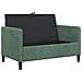 Divano con Storage Verde Mare 122 x 78 x 87 cm Poliestere - Foto miniatura 4
