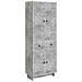 Set di armadi 2 pcs 66 x 34,5 x 90 cm Legno ingegnerizzato - Foto miniatura 1