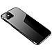 Custodia In Tpu Gel Trasparente Con Cornice Metallica Per Samsung Galaxy S22+ (s22 Plus), Nera - Foto miniatura 3