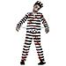 Costume Halloween Bambino Zombie Prigioniero 10 A 12 Anni - Foto miniatura 1