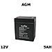 Batteria Piombo Agm 12v 5ah - Foto miniatura 1