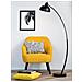 Lampada Da Pavimento In Metallo Color Nero 155 Cm Dintel - Foto miniatura 11