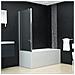 Box Doccia Pieghevole a Libro in ESG 120x68x130 cm - Foto miniatura 2