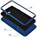 Custodia Compatibile Con Samsung Galaxy Note 5 In Blu Scuro - Coperchio Protettivo Ibrido Con Silicone Tpu All'interno E 2 Pezzi Di Plastica All'esterno - Foto miniatura 7