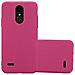 Cadorabo Custodia Compatibile Con Lg K4 2017 In Frosty Rosa - Hard Case Coperchio Protettivo In Frosted Look Contro I Graffi E Gli Urti - Foto miniatura 1