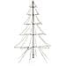 Albero Led Da Esterno Con Struttura In Metallo 2mts-420l Luce Calda - Foto miniatura 1