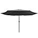 Ombrellone da Esterni con Palo in Metallo 390 cm Antracite - Foto miniatura 2