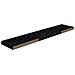 Scaffali A Parete 4 Pz Nero Lucido 120x23,5x3,8 Cm In Mdf - Foto miniatura 7