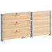 Collari per Pallet 3 pz 60x80 cm in Legno Massello di Pino - Foto miniatura 2