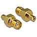 88828, SMA, SMB, Maschio / maschio, Oro, Ottone, 1,78 cm - Foto miniatura 1