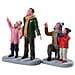 People Admiring Fireworks Lemax Decorazione Natale Multicolore - Foto miniatura 4