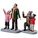 People Admiring Fireworks Lemax Decorazione Natale Multicolore - Foto miniatura 3