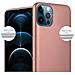 Custodia Compatibile Con Apple Iphone 12 / Iphone 12 Pro In Oro Rosa Metallico - Coperchio Protettivo In Silicone Tpu Flessibile - Foto miniatura 5