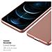Custodia Compatibile Con Apple Iphone 12 / Iphone 12 Pro In Oro Rosa Metallico - Coperchio Protettivo In Silicone Tpu Flessibile - Foto miniatura 6