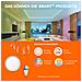 Ledvance Lampada Led Intelligente Con Tecnologia Wifi, Attacco E27, Dimmerabile, Colore Della Luce Modificabile (2700-6500k), colori Rgb Modificabili, sostituzione Per 60w, Smart+ Classic, confezione Da 1 - Foto miniatura 7