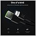 Ray Led Cavo Usb-a A Lightning Fast Charging 2 Mt Black - Foto miniatura 3