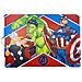 Tovaglietta Individuale Blu E Rossa Per Bambini In Plastica Avengers Thor Hulk Captain America - Foto miniatura 2