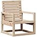Sedia da Giardino 57,5x63x76 cm in Legno Massello di Pino - Foto miniatura 2