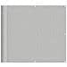 Paravento Balcone Grigio Chiaro 90x1000cm 100%poliestere Oxford - Foto miniatura 2