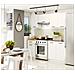 Mobile cucina modulare con piano di lavoro OLIWIA, 1 anta e 1 cassetto, 50x46x85 cm, Colore Bianco - Foto miniatura 5