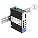 Switch industriale Gigabit Ethernet 8 porte RJ45 2 porte SFP per guida DIN - Foto miniatura 4