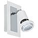 Spot Moderno Sarria In Acciaio Bianco 1 Luce Gu10 4,5w Ip20 - Foto miniatura 1